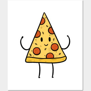 Pizza slice Posters and Art